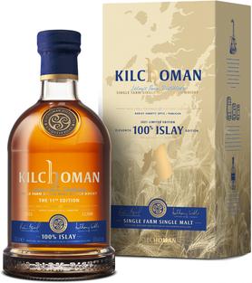 Виски шотландский «Kilchoman 100% Islay» в подарочной упаковке
