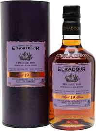 Виски шотландский «Edradour Bordeaux Cask Finish 1999» в подарочной упаковке