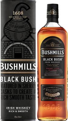 Виски ирландский «Bushmills Black Bush» в тубе