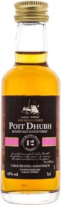 Виски шотландский «Poit Dhubh 12 Years Old»