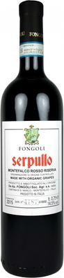 Вино красное сухое «Fongoli Serpullo Montefalco Rosso Riserva» 2015 г.