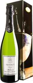 Вино игристое белое брют «Bouvet Instinct Cuvee du Millenaire Brut» 2015 г., в подарочной упаковке
