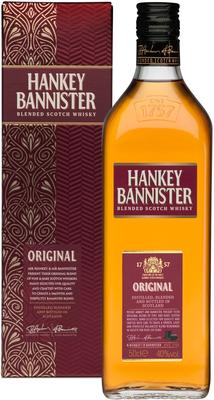 Виски шотландский «Hankey Bannister, 1 л» в подарочной упаковке