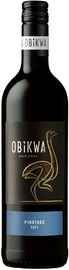 Вино красное сухое «Obikwa Pinotage» 2021 г.
