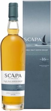 Виски шотландский «Scapa 16 Years» в подарочной коробке