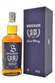 Виски шотландский «Springbank 18 Years» в подарочной коробке