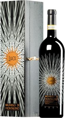 Вино красное сухое «Luce Della Vite Brunello di Montalcino, 1.5 л» 2016 г., в деревянной коробке