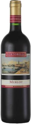 Вино красное полусладкое «Portobello Merlot Trevenezie» 2020 г.