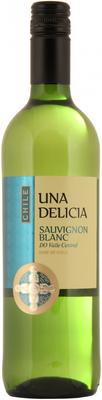 Вино белое сухое «Una Delicia Sauvignon Blanc» 2020 г.
