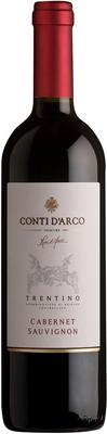 Вино красное сухое «Conti D'Arco Cabernet Sauvignon Trentino» 2019 г.