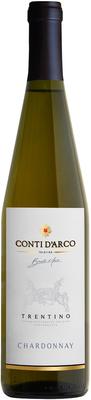Вино белое сухое «Conti D'Arco Chardonnay Trentino» 2020 г.