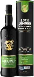 Виски шотландский «Loch Lomond Single Grain Peated» в тубе