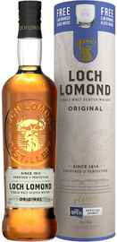 Виски шотландский «Loch Lomond Original Single Malt» в подарочной упаковке с бокалом