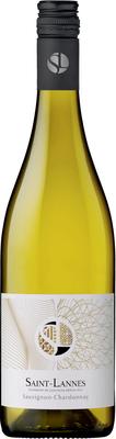 Вино белое сухое «Domaine Saint-Lannes Sauvignon-Chardonnay» 2020 г.
