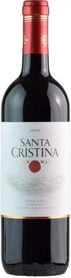 Вино красное сухое «Santa Cristina Toscana, 0.75 л» 2020 г.