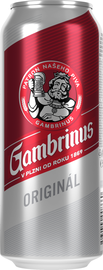Пиво «Gambrinus Original» в жестяной банке