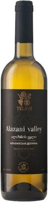 Вино белое полусладкое «Telavi Alazani Valley White Semi-Sweet»