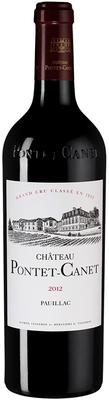 Вино красное сухое «Chateau Pontet-Canet 5-eme Grand Cru Classe Pauillac» 2012 г.