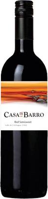Вино красное полусладкое «Casa de Barro»