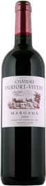 Вино красное сухое «Chateau Durfort-Vivens Margaux 2-me Grand Cru Classe» 2006 г.