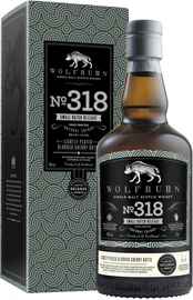 Виски шотландский «Wolfburn Small Batch №318» в подарочной упаковке