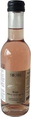 Вино розовое сухое «Stobi Rose Dry, 0.187 л»