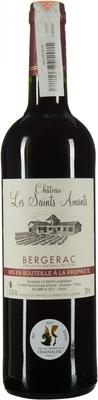 Вино красное сухое «Chateau Les Saints Amants»
