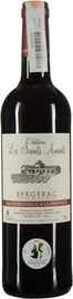 Вино красное сухое «Chateau Les Saints Amants Bergerac»