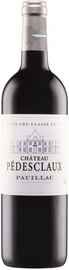 Вино красное сухое «Chateau Pedesclaux» 2016 г.