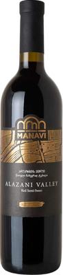 Вино красное полусладкое «Chateau Manavi Alazani Valley Red» 2020 г.