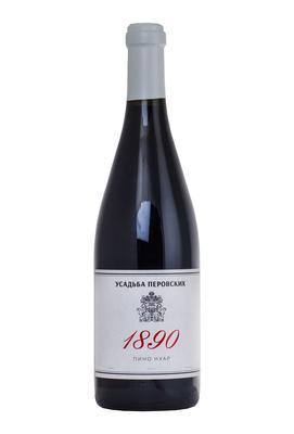 Вино красное сухое «Усадьба Перовских 1890  Каберне Совиньон и Мерло» 2015 г.