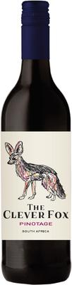 Вино красное сухое «The Clever Fox Pinotage South Africa» 2021 г.