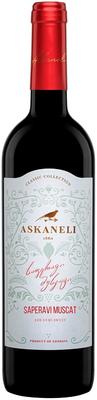 Вино красное полусладкое «Askaneli Brothers Saperavi Muscat» 2021 г.