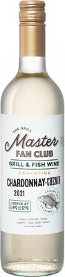 Вино белое полусухое «The Grill Master Fan Club Chardonnay-Chenin» 2021 г.