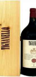 Вино красное сухое «TignanelloToscana» 2007 г., в деревянной упаковке