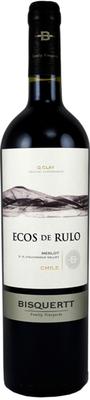 Вино красное сухое «Ecos de Rulo Merlot» 2010 г.