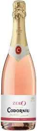 Вино игристое розовое сухое «Codorniu Zero Rose»