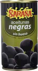 Оливки черные без косточки «Sarasa Aceitunas Negras sin Hueso» 0,37 л