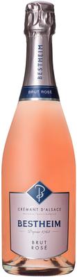 Вино игристое розовое брют «Bestheim Cremant d'Alsace Brut Rose» 2018 г.