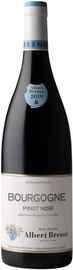 Вино красное сухое «Albert Brenot Bourgogne Pinot Noir» 2019 г.