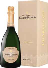 Шампанское белое брют «Canard-Duchene Charles VII Blanc de Noir» в подарочной упаковке