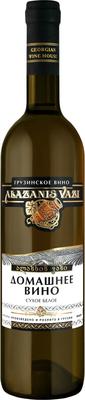 Вино белое сухое «Alazanis Vazi Domashnee White Dry»