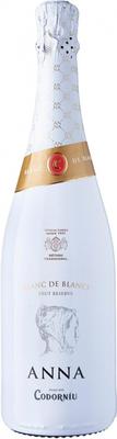 Вино игристое белое брют «Anna de Codorniu Blanc de Blancs Brut Reserva, 0.75 л»