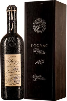 Коньяк французский «Lheraud Cognac 1967 Bons Bois» в деревянной коробке