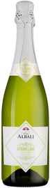 Вино игристое безалкогольное белое сухое «Vina Albali Sparkling White Low Alcohol» 2020 г.