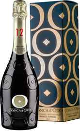 Вино игристое белое брют «Conca d'Oro Conegliano Valdobbiadene Prosecco Superiore Brut» 2021 г., в подарочной упаковке