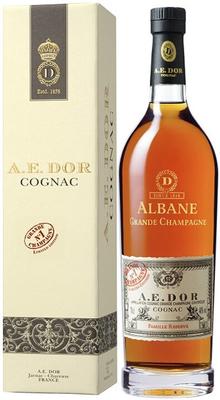 Коньяк французский «A.E.Dor Albane Grande Champagne» в подарочной упаковке