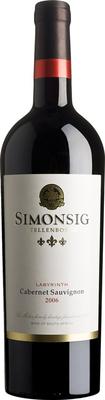 Вино красное сухое «Simonsig Cabernet Sauvignon» 2008 г.
