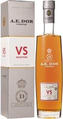 Коньяк французский «A.E. Dor VS Selection, 0.35 л» в подарочной упаковке