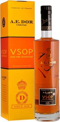 Коньяк французский «A.E. Dor VSOP Rare Fine Champagne, 0.35 л» в подарочной упаковке